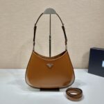 Prada Cleo Handbags-Patent Leather-30X18.5X4CM - Image 9
