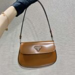 Prada Cleo Handbags-Patent Leather-23*18*4CM