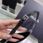 Prada Cleo Handbags-Patent Leather-23*18*4CM - Image 2