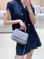 Ch@nel Flap Bag-25x21x7CM - Image 13