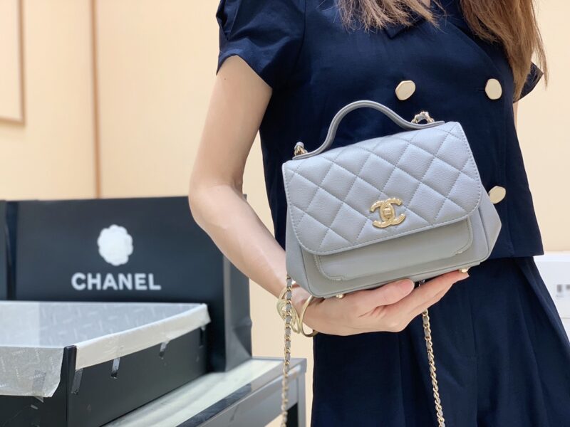 Ch@nel Flap Bag-25x21x7CM - Image 15