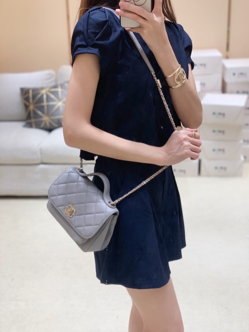 Ch@nel Flap Bag-25x21x7CM - Image 17