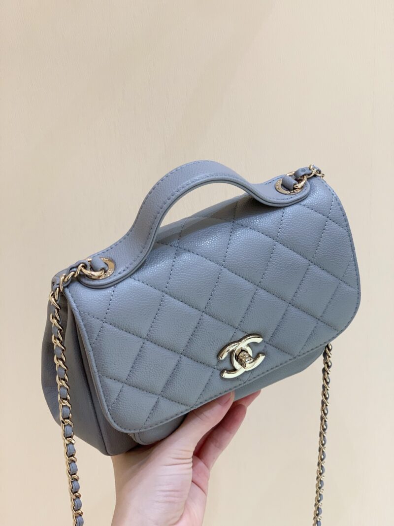 Ch@nel Flap Bag-25x21x7CM - Image 3