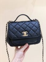 Ch@nel Flap Bag-25x21x7CM - Image 6