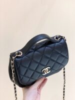 Ch@nel Flap Bag-25x21x7CM - Image 7