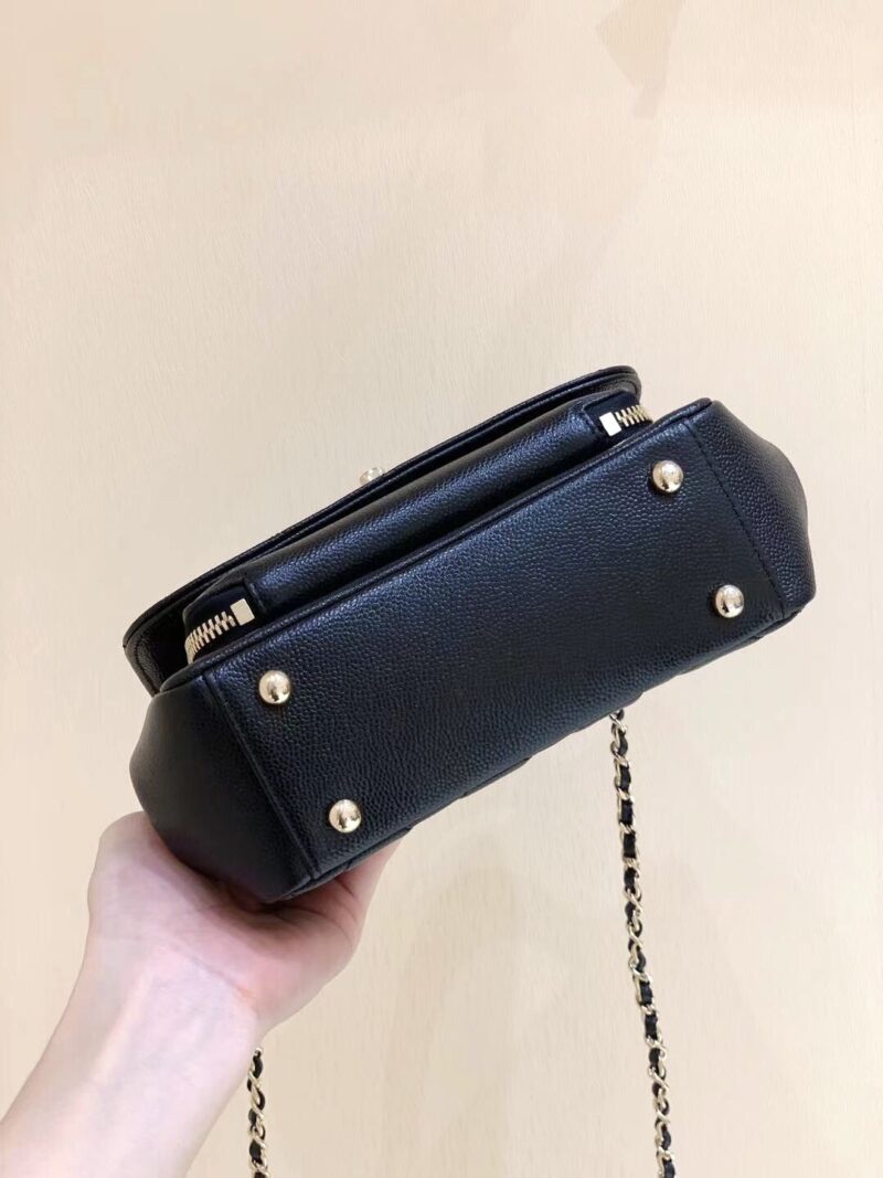 Ch@nel Flap Bag-25x21x7CM - Image 9