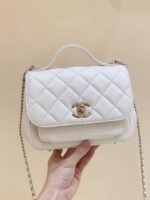 Ch@nel Flap Bag-25x21x7CM - Image 9