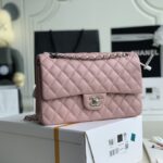 Ch@nel Flap Bag-Lambskin-25CM