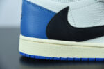 TRAVIS SCOTT X FRAGMENT X AIR JORDAN 1 HIGH OG SP MILITARY BLUE DH3227-105 (WITH UPDATED BOX) - Image 14
