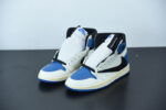 TRAVIS SCOTT X FRAGMENT X AIR JORDAN 1 HIGH OG SP MILITARY BLUE DH3227-105 (WITH UPDATED BOX) - Image 4