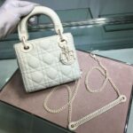 Lady Diro With Lambskin-17*15*8CM