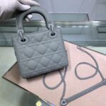 Lady Diro With Lambskin-17*15*8CM