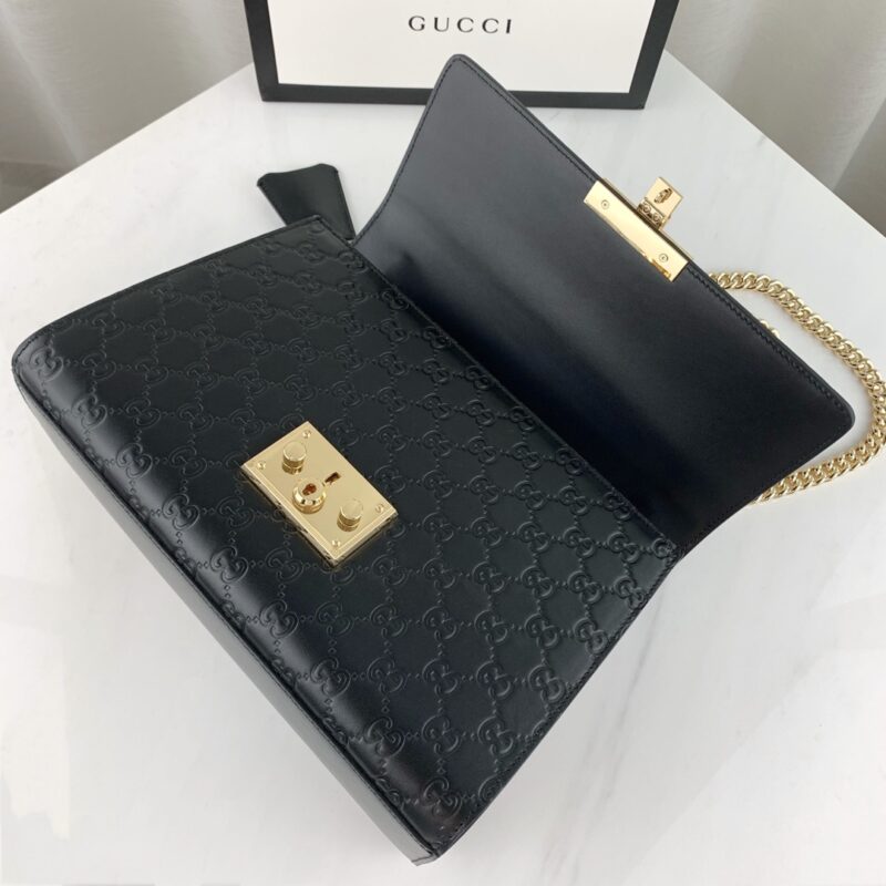 Gucci Padlock Bag-30x19x9CM - Image 4