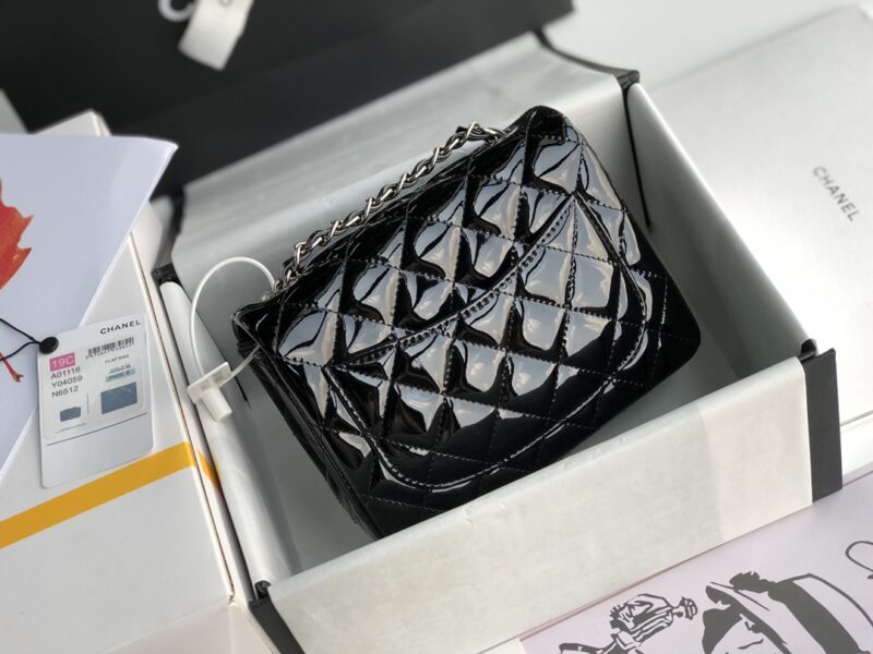 Ch@nel Flap Bag-17CM - Image 9