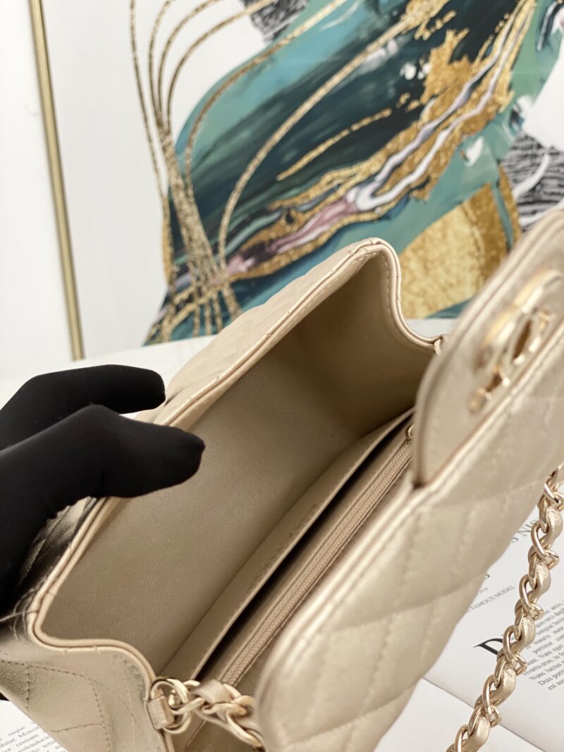 Ch@nel Flap Bag-17CM - Image 3