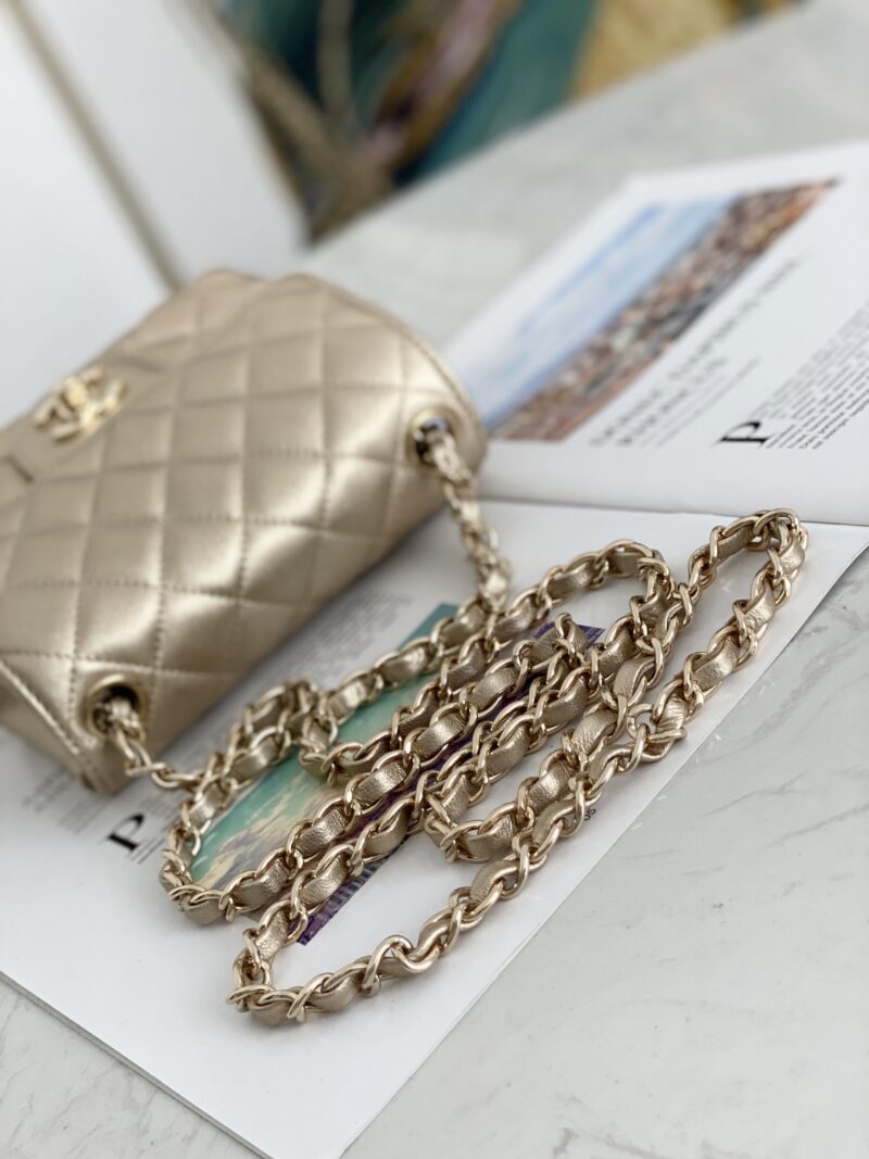 Ch@nel Flap Bag-17CM - Image 5