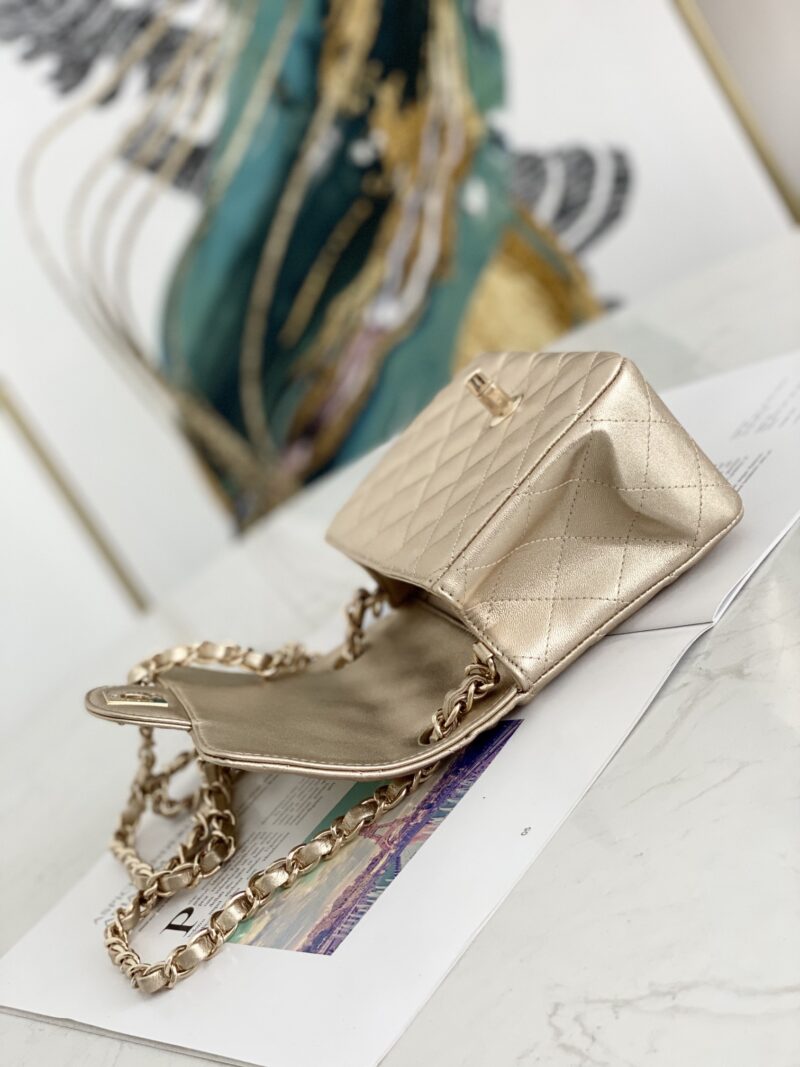 Ch@nel Flap Bag-17CM - Image 8