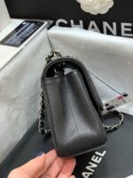 Ch@nel Flap Bag-Caviar-Silver Hardware-20CM - Image 3