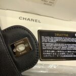 Ch@nel Flap Bag-Caviar-Silver Hardware-20CM - Image 5