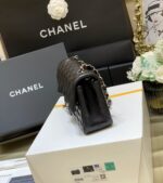 Ch@nel Flap Bag-Lambskin-Silver Hardware-20CM - Image 4