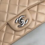 Ch@nel Flap Bag-Lambskin-Silver Hardware-20CM - Image 2