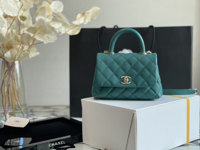 Ch@nel Coco Handlebag-13*19*9CM - Image 7