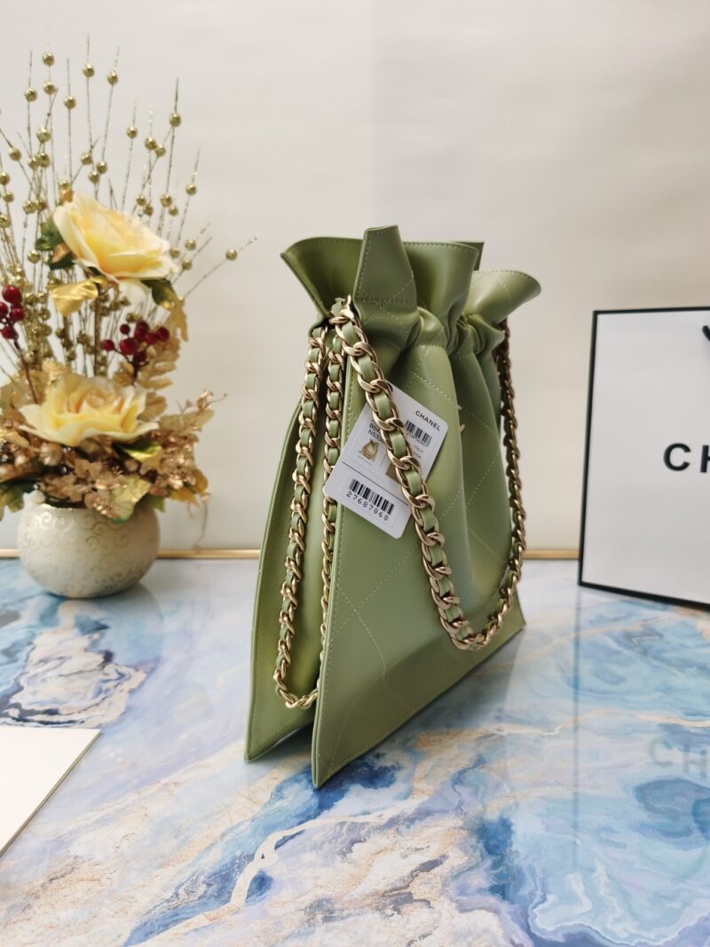 Ch@nel Drawstring Bag - Image 6