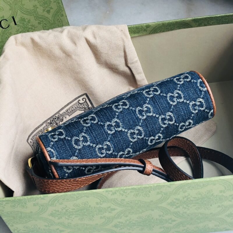 Gucci Demin Handbags-17*12*5.5CM - Image 3