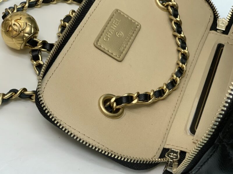 Ch@nel Cosmetic Bag-16.5×10×8CM - Image 3