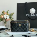 Ch@nel Cosmetic Bag-16.5×10×8CM