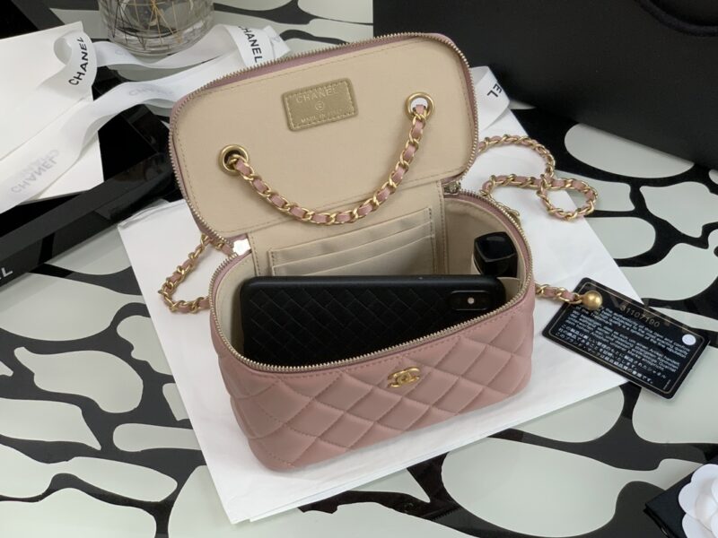 Ch@nel Cosmetic Bag-16.5×10×8CM - Image 7