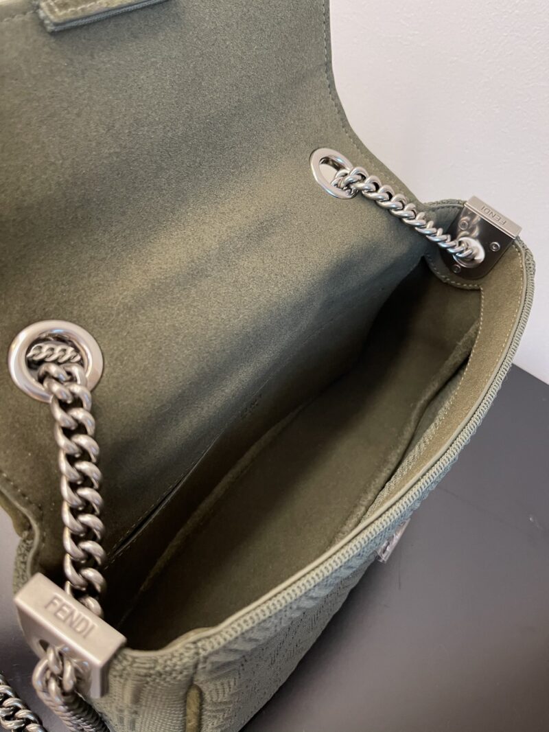 FendI Medium Lconic Baguette Bag-24x7x14.5CM - Image 4
