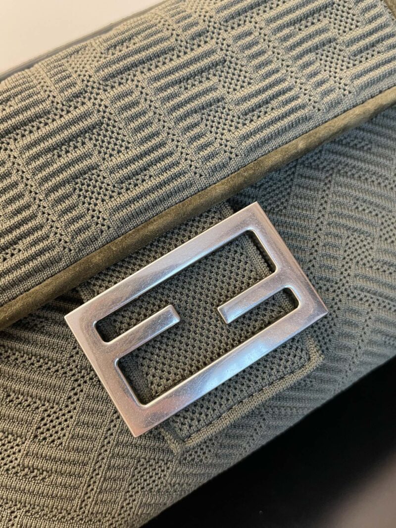 FendI Medium Lconic Baguette Bag-24x7x14.5CM - Image 6