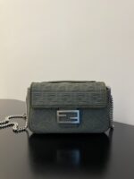FendI Medium Lconic Baguette Bag-24x7x14.5CM