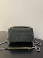 FendI Medium Lconic Baguette Bag-24x7x14.5CM - Image 9