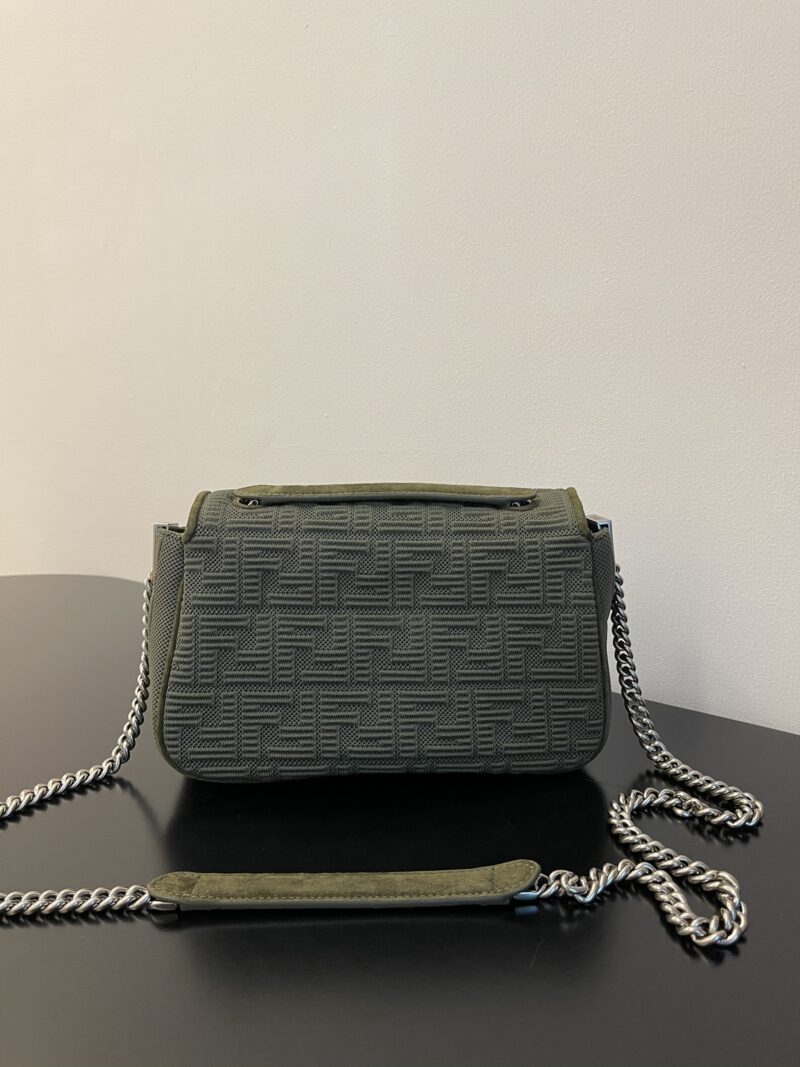 FendI Medium Lconic Baguette Bag-24x7x14.5CM - Image 9