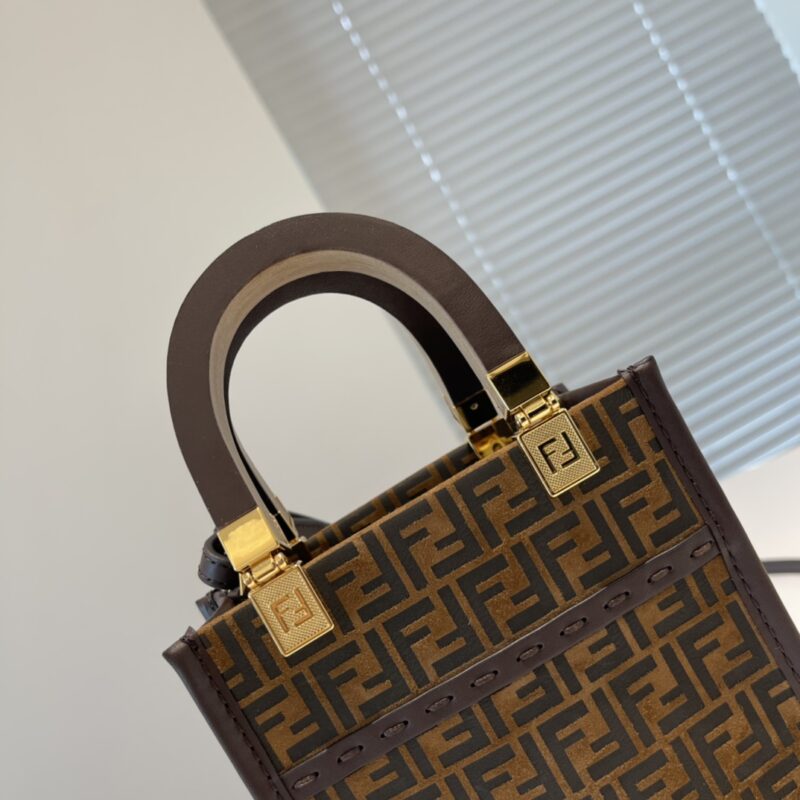 Fendi Sunshine Mini Tote -13x6.5x18CM - Image 3