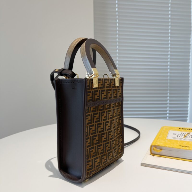 Fendi Sunshine Mini Tote -13x6.5x18CM - Image 5