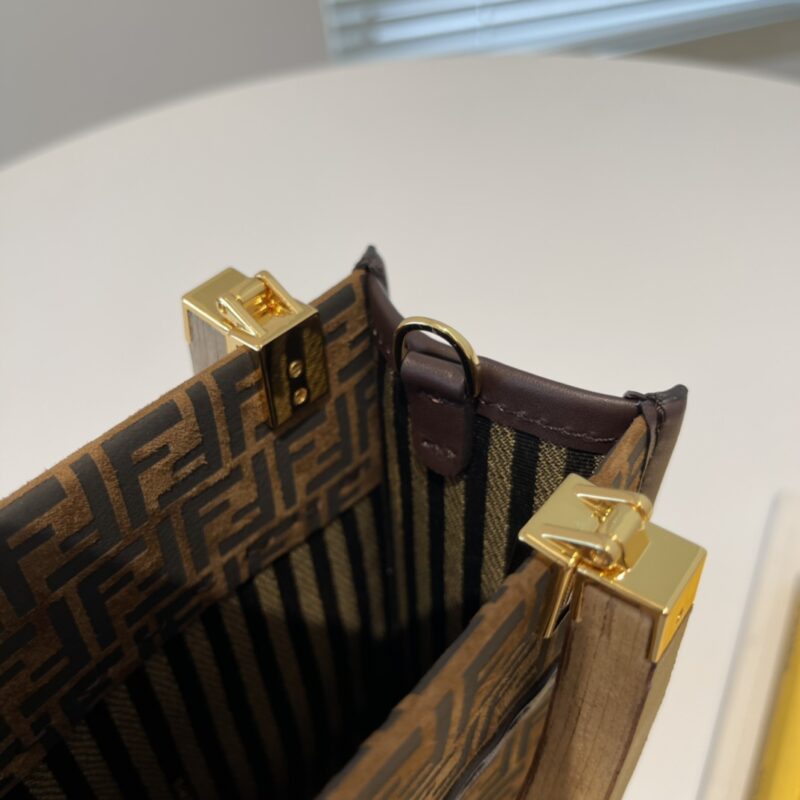 Fendi Sunshine Mini Tote -13x6.5x18CM - Image 8