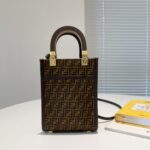 Fendi Sunshine Mini Tote -13x6.5x18CM