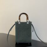 Fendi Sunshine Mini Tote -13x6.5x18CM