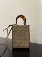 Fendi Sunshine Mini Tote -13x6.5x18CM - Image 3
