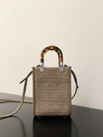 Fendi Sunshine Mini Tote -13x6.5x18CM