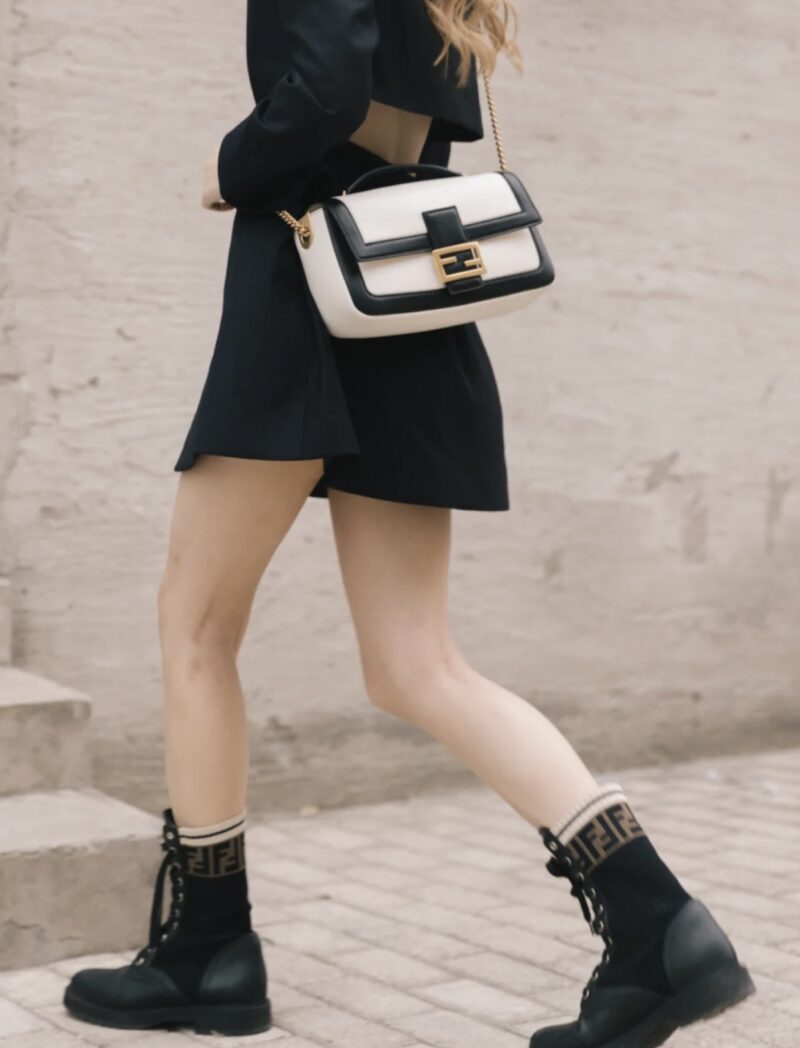 Fendi Medium Baguette Bag-26x15x4CM - Image 11