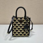 Prada Small Tote In Saffiano Leather 1BA355-17*19*6CM