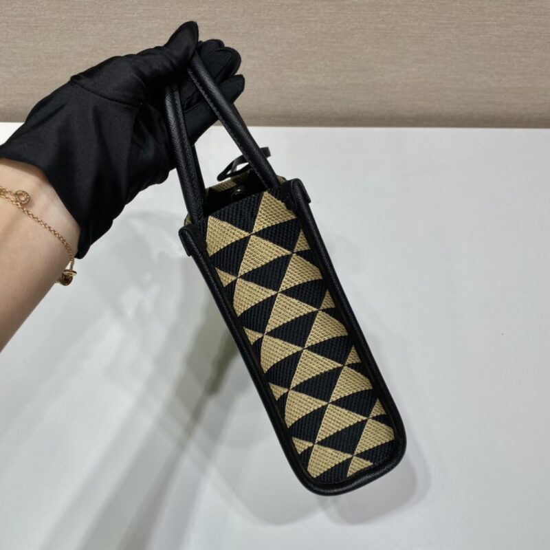 Prada Small Tote In Saffiano Leather 1BA355-17*19*6CM - Image 4