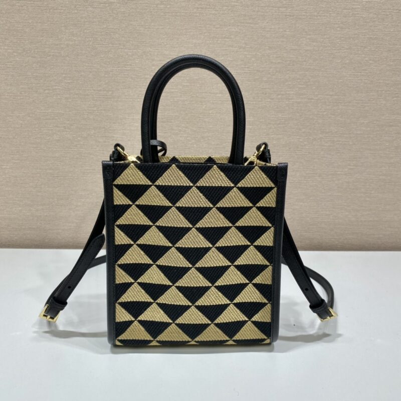 Prada Small Tote In Saffiano Leather 1BA355-17*19*6CM - Image 8