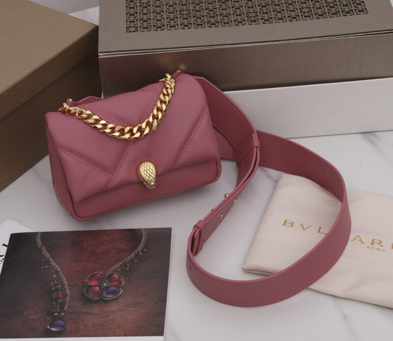 Bvlgari Serpenti Cabochon Bag-18*12*8CM - Image 3