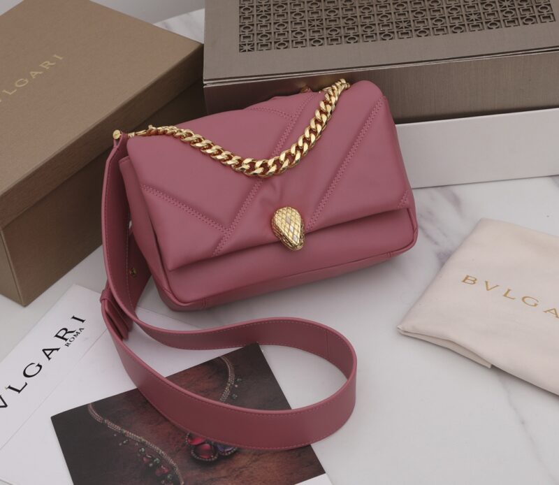 Bvlgari Serpenti Cabochon Bag-22.5 X 15 X 10 CM - Image 8