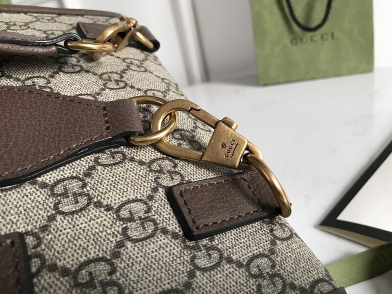 GUCCI Vintage GG Supreme Brossbody Bag-20X13X2.5CM - Image 7
